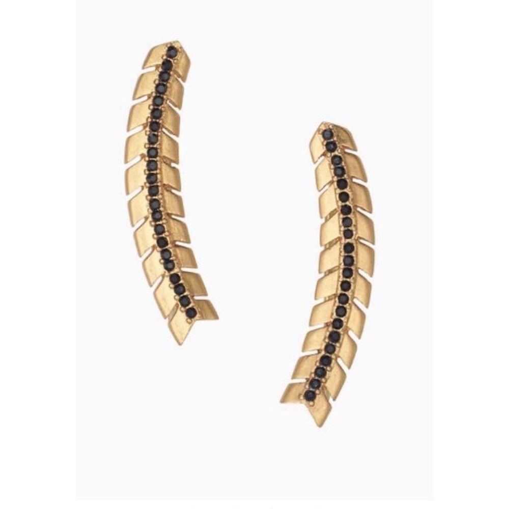 Stella and Dot Gilded Path Ear Climbers